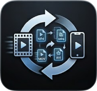 Convert video to MP4, FLAC, MP3, WMV, AVI, FLV, MPEG and more formats with AWZ Media Player