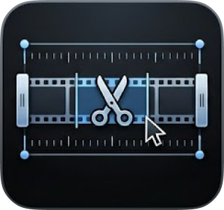 Trimming and cutting unwanted video segments using AWZ Media Player video trimmer