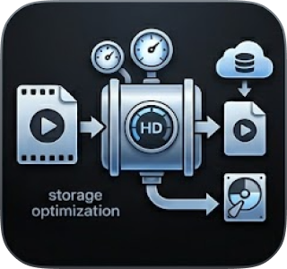 Compressing large video files without quality loss using AWZ Media Player